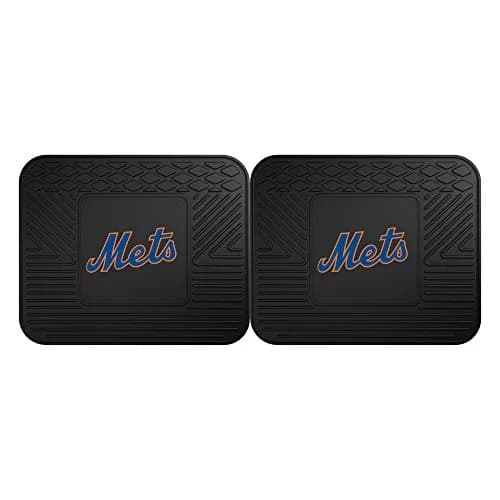 FANMATS MLB New York Mets Utility Mat 14"x17" | Durable Rubber, 2 Pack, Universal Fit thumbnail 1