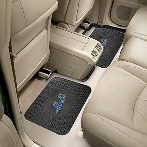 FANMATS MLB New York Mets Utility Mat 14"x17" | Durable Rubber, 2 Pack, Universal Fit thumbnail 2