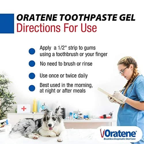 PKB Animal Health Zymox Oratene Brushless Toothpaste Gel for Dogs and Cats, 75ml (2.5oz) | Enzymatic Oral Care for Fresh Breath thumbnail 5