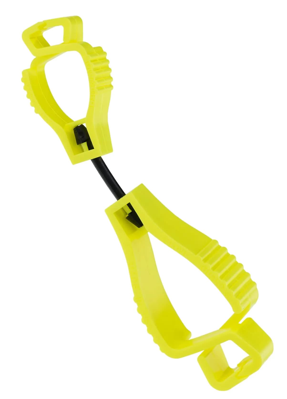 Glove Guard® Clip Large Yellow | Safety & PPE Accessory for Gloves & More — High Vis Yellow