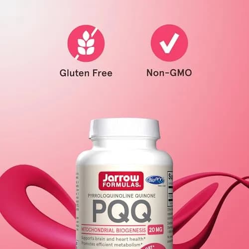 Jarrow PQQ 20 mg, Mitochondrial Biogenesis, 30 Capsules | Supports Cellular Energy & Heart Health thumbnail 5