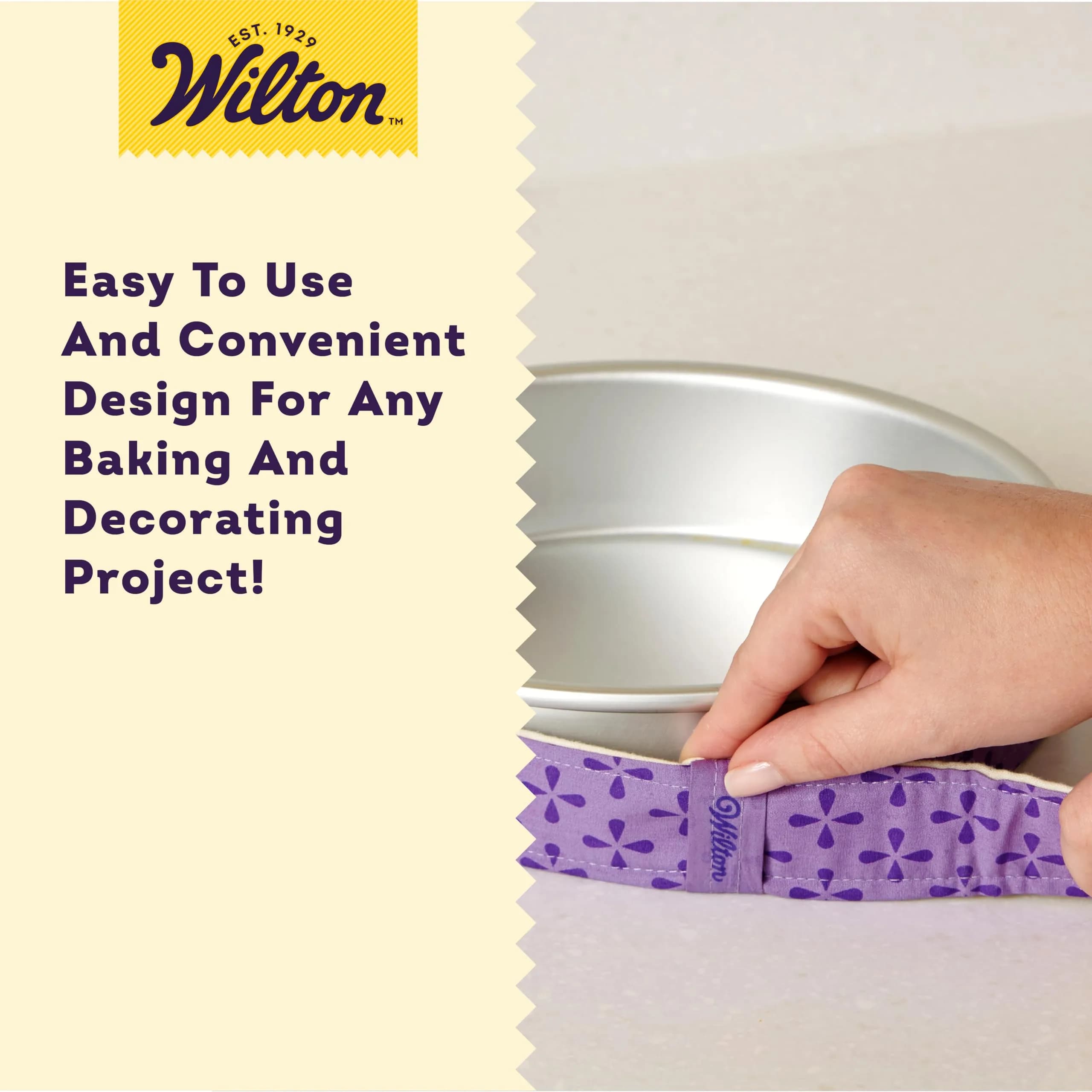 Wilton Bake-Even Cake Pan Strips, 6-Piece Set | Evenly Baked Cakes, 10-12 Cup Capacity - view 5