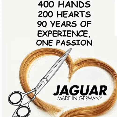 Jaguar Shears White Line Smart 5.5 Inch Professional | Ergonomic Steel Hair Cutting Scissors thumbnail 7