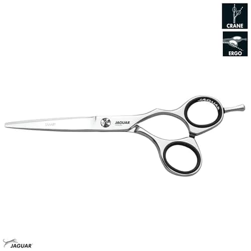 Jaguar Shears White Line Smart 5.5 Inch Professional | Ergonomic Steel Hair Cutting Scissors thumbnail 2