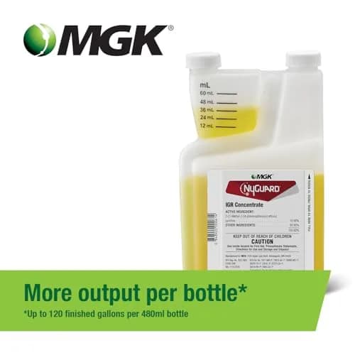 MGK NyGuard IGR Concentrate Insecticide 140ml (4.73 Fl Oz) | Breaks Insect Life Cycles thumbnail 5