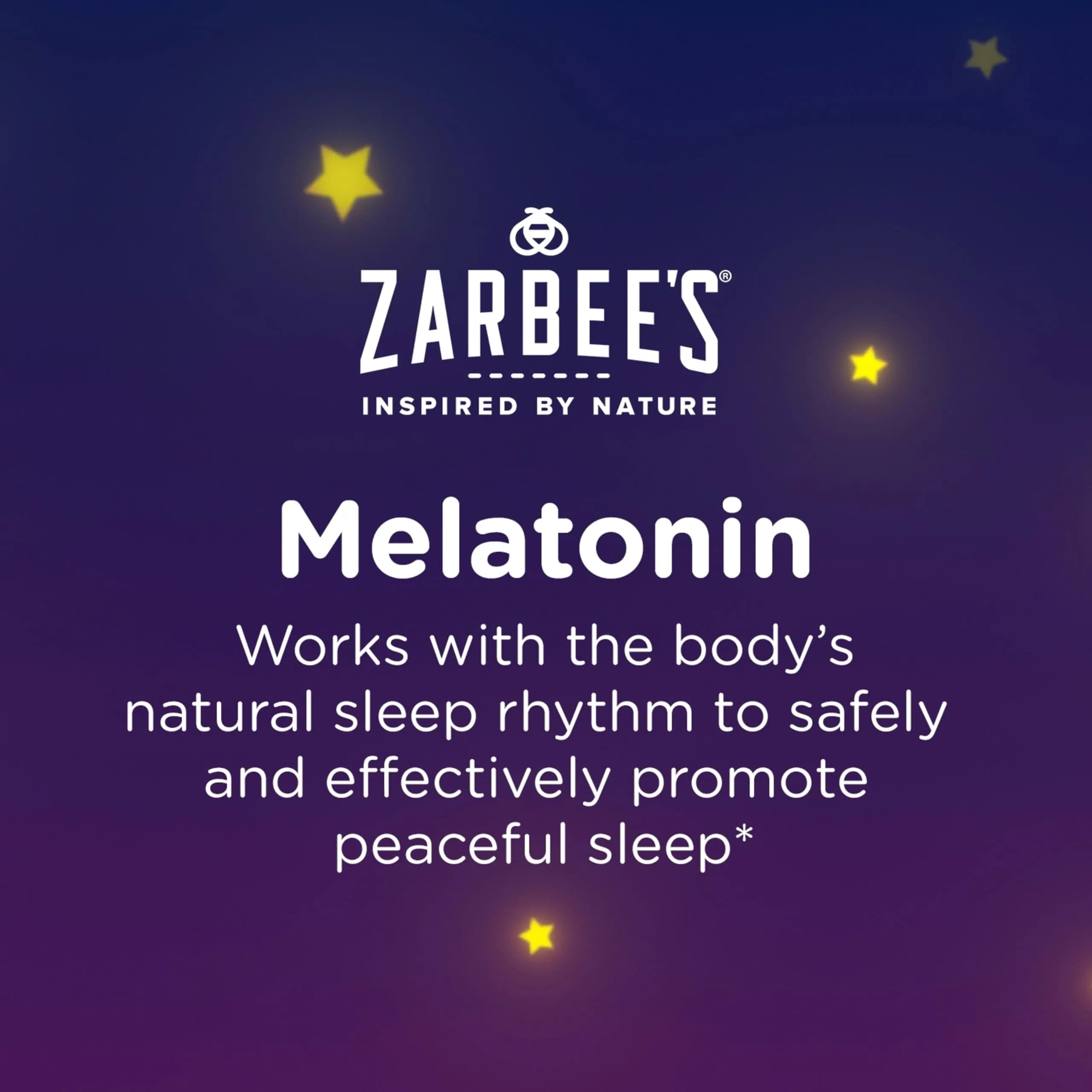 Zarbee's Naturals Children's Sleep Chewable Tablets with Melatonin, Natural Grape Flavor, 30 Count (1 mg Melatonin per Tablet) - view 3