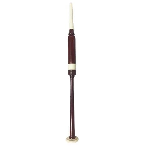 Woldorf USA Highland Bagpipe Practice Chanter 19.5 long | Natural Rosewood & Imitation Ivory Fittings thumbnail 6