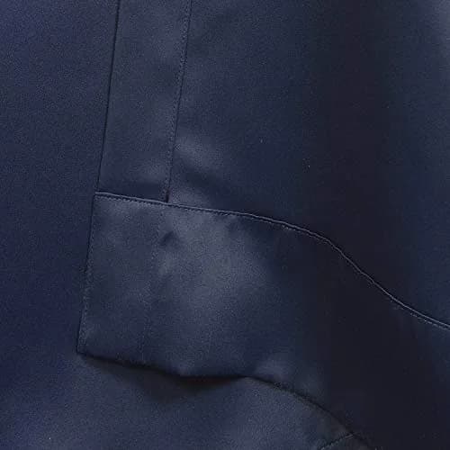 HPD Half Price Drapes Grommet Room Darkening Curtains 50 x 96 Navy Blue | Thermal Insulation & Light Control thumbnail 5