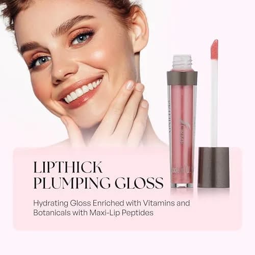 SORMÉ LipThick Plumping Gloss Doll Shade | Long-Lasting Shine & Fuller Lips (0.11 Oz) thumbnail 2