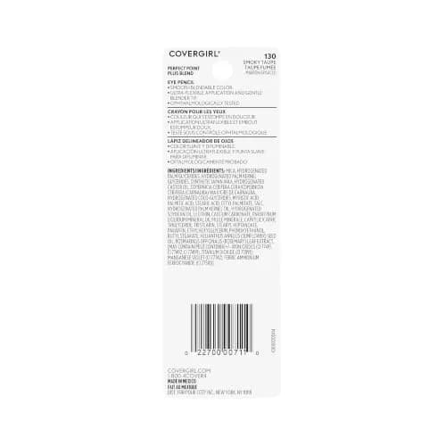 COVERGIRL Perfect Point Plus Blend Eyeliner Pencil - 130 - Smoky Taupe, 0.02oz | Precise & Smudgeable Water-Resistant Eyeliner thumbnail 6