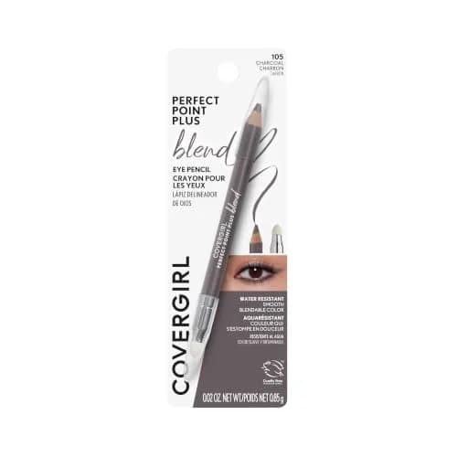 COVERGIRL Perfect Point Plus Blend Eyeliner Pencil 105 Charcoal | Precise & Smudge-Free for Every Look thumbnail 1