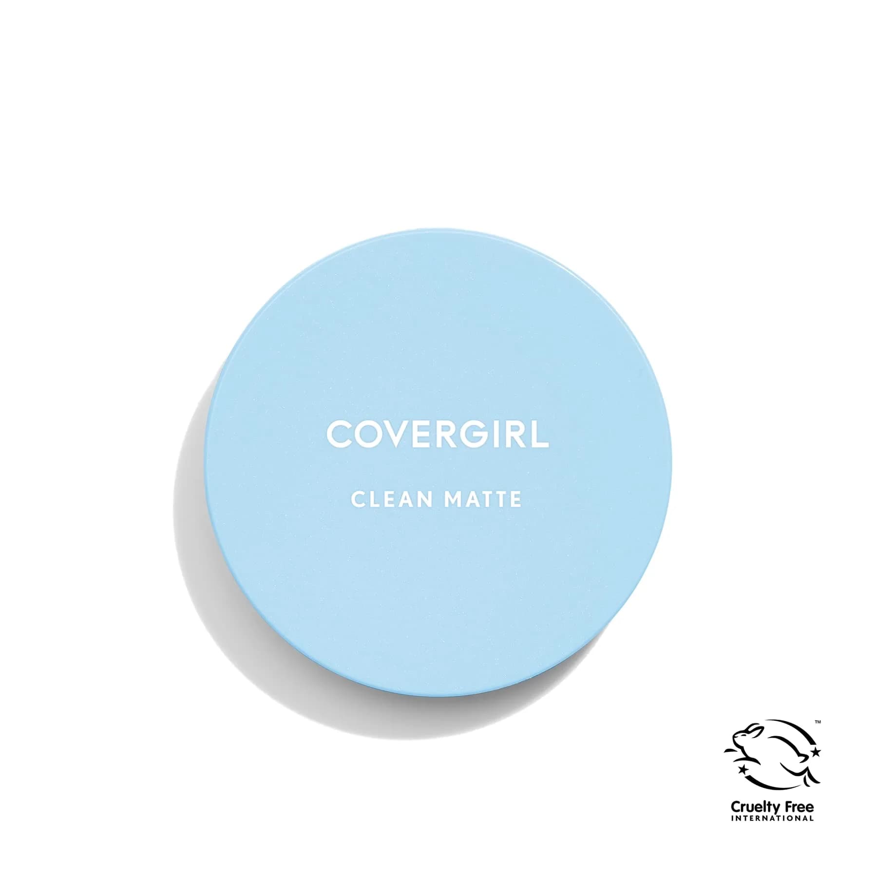 COVERGIRL Clean Matte Pressed Powder, Medium Light 535, 9.92 g (0.35 Oz) | Shine Control for Oily Skin - view 5