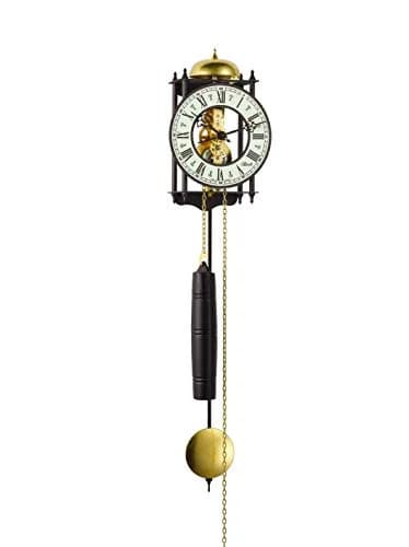 Hermle Ravensburg 25.4 cm (10 in) Weight Driven Wall Clock | Mechanical 8-Day Chain Movement with Passing Bell Strike thumbnail 1
