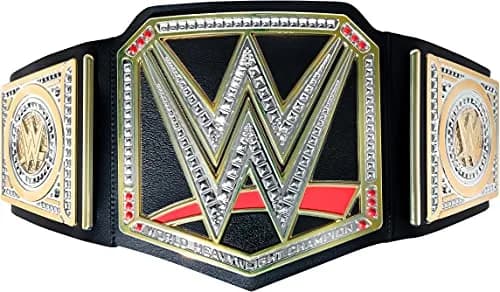 WWE World Heavyweight Championship Replica Title Belt | Authentic USA Import for Kids thumbnail 1