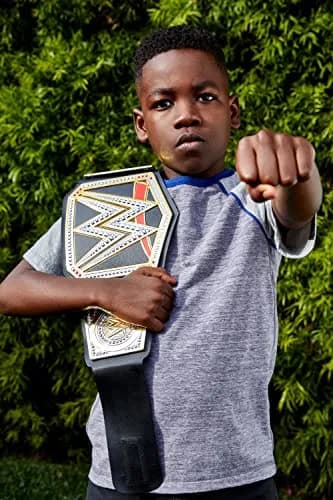 WWE World Heavyweight Championship Replica Title Belt | Authentic USA Import for Kids thumbnail 5