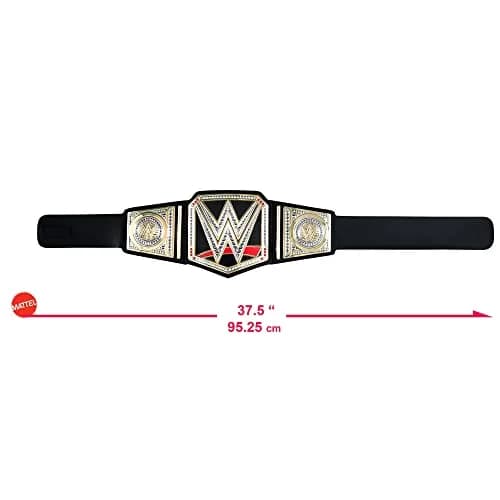 WWE World Heavyweight Championship Replica Title Belt | Authentic USA Import for Kids thumbnail 4