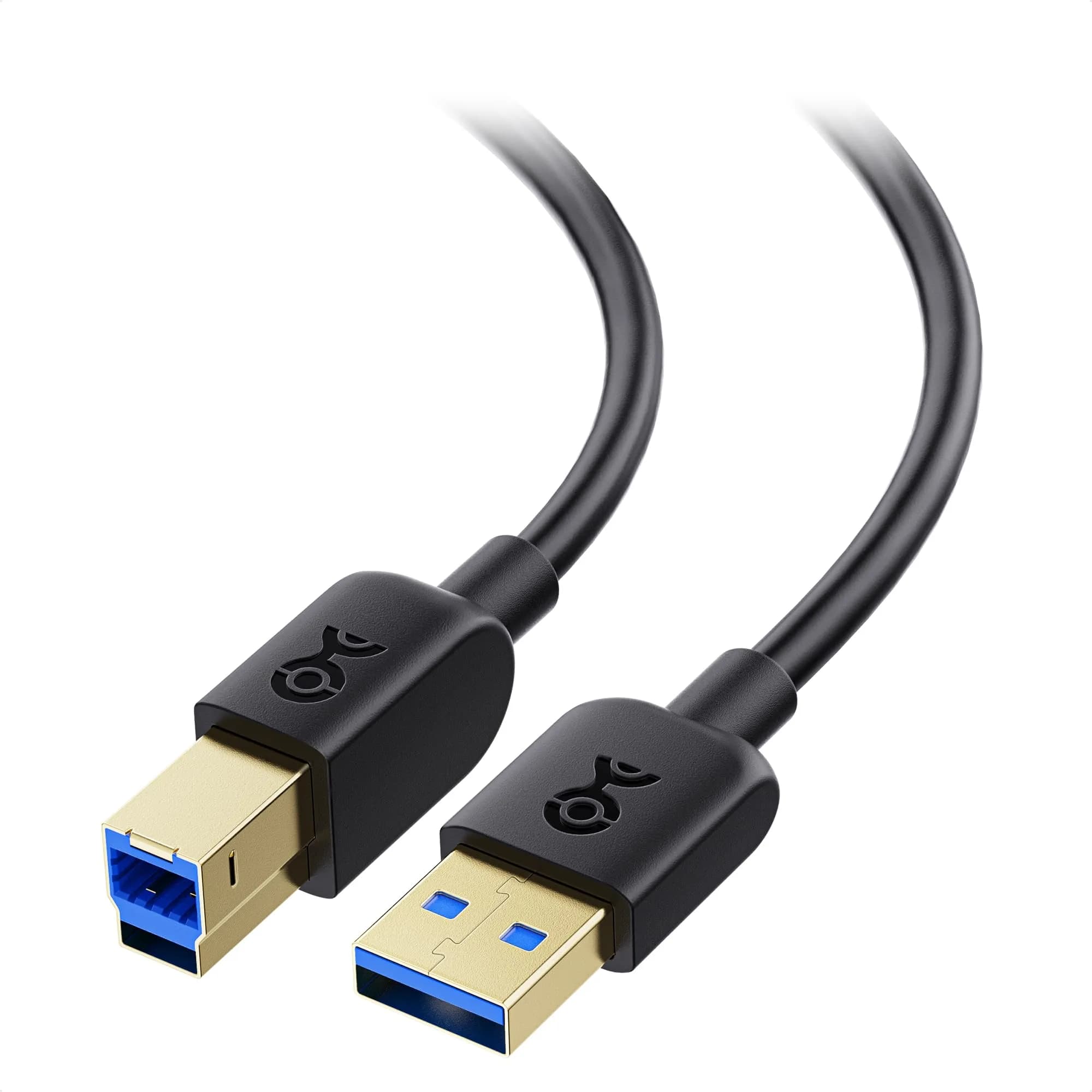 Cable Matters USB 3.0 Type A to B Cable 10ft Black | 5 Gbps Data Transfer thumbnail 1
