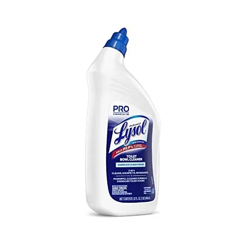 Lysol Power Toilet Bowl Cleaner 32 Fl Oz | Kills 99.9% Bacteria & Viruses, Disinfects & Removes Lime Scale thumbnail 2