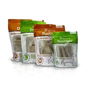 Vet One DuoClenz Rawhide Dental Chews for Small Dogs 30 Count | Enzymatic Oral Care & Fresh Breath thumbnail 3