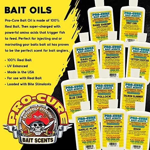 Pro-Cure Sweet Corn Scent Bait Oil 59ml (2 Fl Oz) | Professional Grade Fishing Attractant with UV Flash thumbnail 2