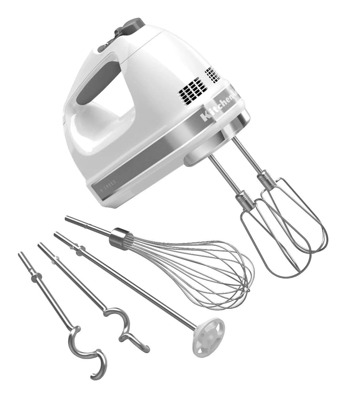 KitchenAid 9 Speed Hand Mixer with Accessories | Compact, Versatile & Durable for Indian Kitchens