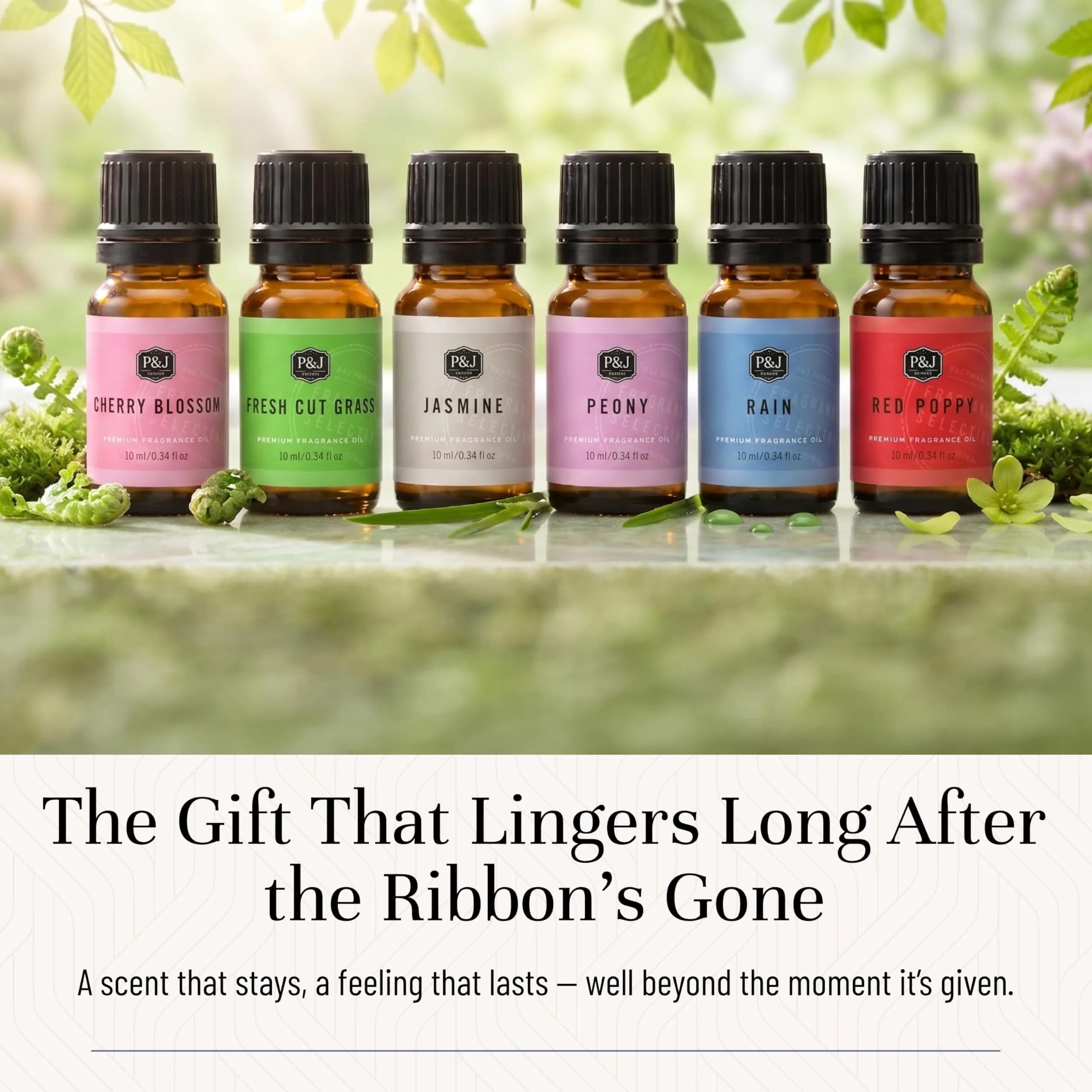 P&J Trading Fragrance Oils for Diffusers & Candle Making, 6 x 10ml Bottles | USA Imported Aromas - view 5