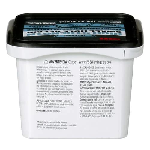 3M Small Hole Repair 16 oz | Fast, Lightweight Wall Patch for Interior & Exterior Use thumbnail 4