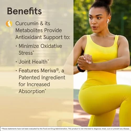 Jarrow Formulas Curcumin Phytosome 500 mg 60 Capsules | Antioxidant Support for Joint Health thumbnail 4