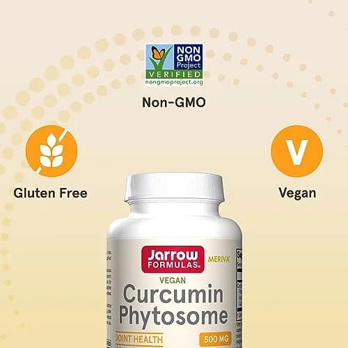 Jarrow Formulas Curcumin Phytosome 500 mg 60 Capsules | Antioxidant Support for Joint Health thumbnail 5