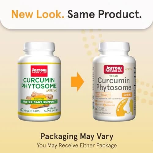 Jarrow Formulas Curcumin Phytosome 500 mg 60 Capsules | Antioxidant Support for Joint Health thumbnail 2