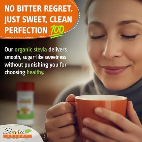Stevia Select Organic Stevia Powder 1.25oz (35.4g) | Pure Plant-Based Sweetener with No Additives thumbnail 3