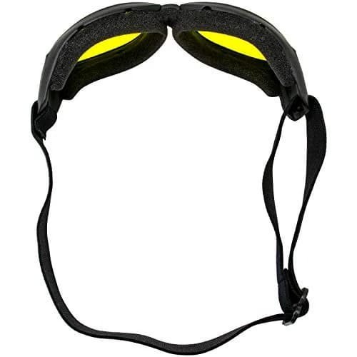 Global Vision Eliminator Dirt Bike Goggles with Yellow Lens & Micro-Fiber Pouch | UV Protection, Anti-Fog thumbnail 4