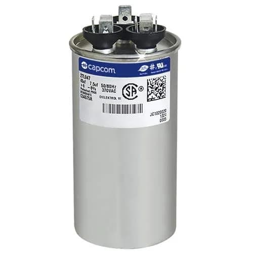 Genteq OEM Upgraded Replacement Capacitor 45/7.5μF 370V | Universal Round OEM GE Capacitor thumbnail 3
