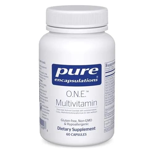 Pure Encapsulations O.N.E. Multivitamin Capsules 60 Count | High Protein Vitamin for Athletes thumbnail 1