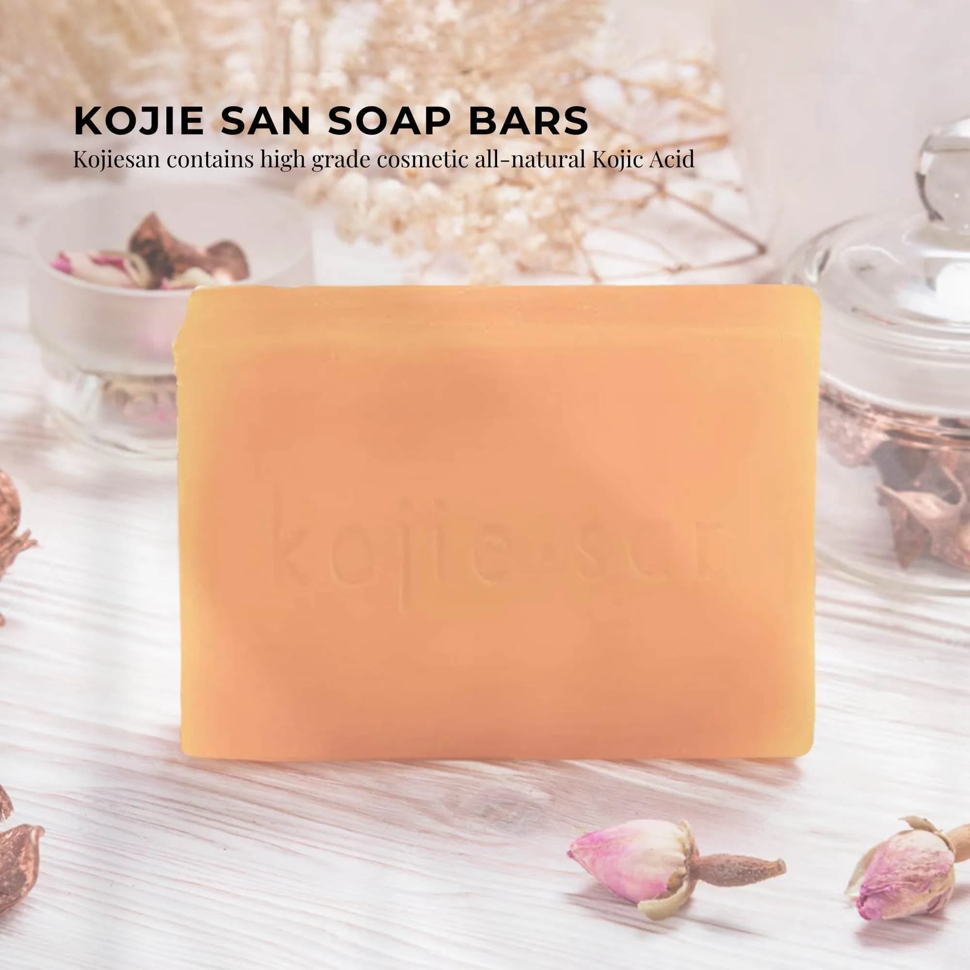 Kojie San Skin Lightening Soap 135g (4.8 Oz) Pack of 6 | Brightens Skin Tone - view 3