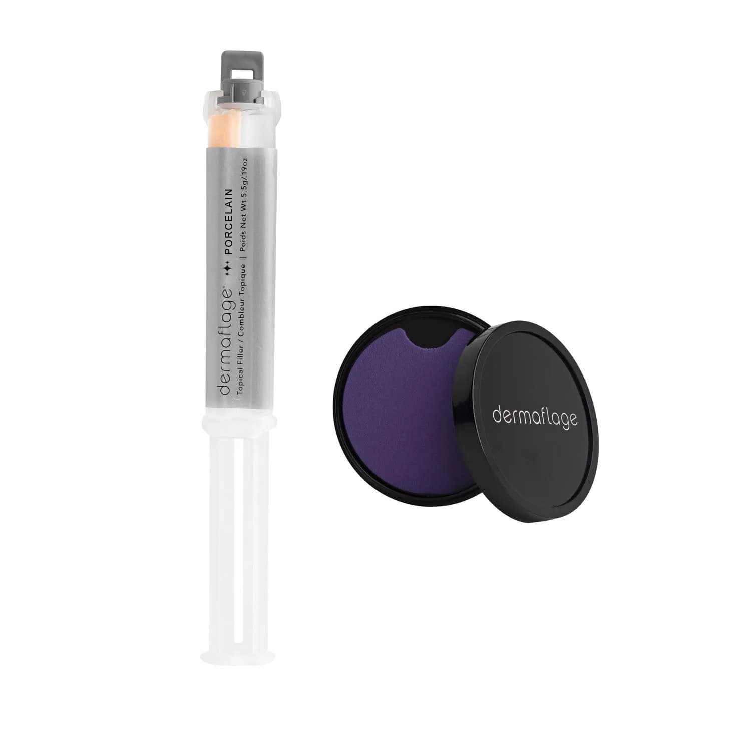 Dermaflage Scar Filler Kit Porcelain - 14 Piece Set | Hollywood Special Effects Scar Concealer — Porcelain
