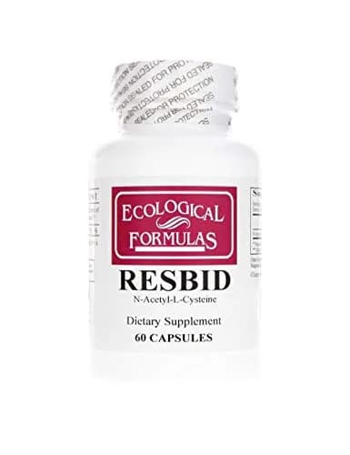 Ecological Formulas Resbid 500 Mg | Bioavailable N-Acetyl L-Cysteine Capsules for Liver & Sensitive Individuals thumbnail 1