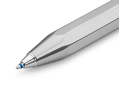Kaweco AL SPORT Ball Pen Raw | 10.5cm (4.13in) Aluminium Ballpoint Pen with D1 Refills | Smooth Ink Flow thumbnail 2