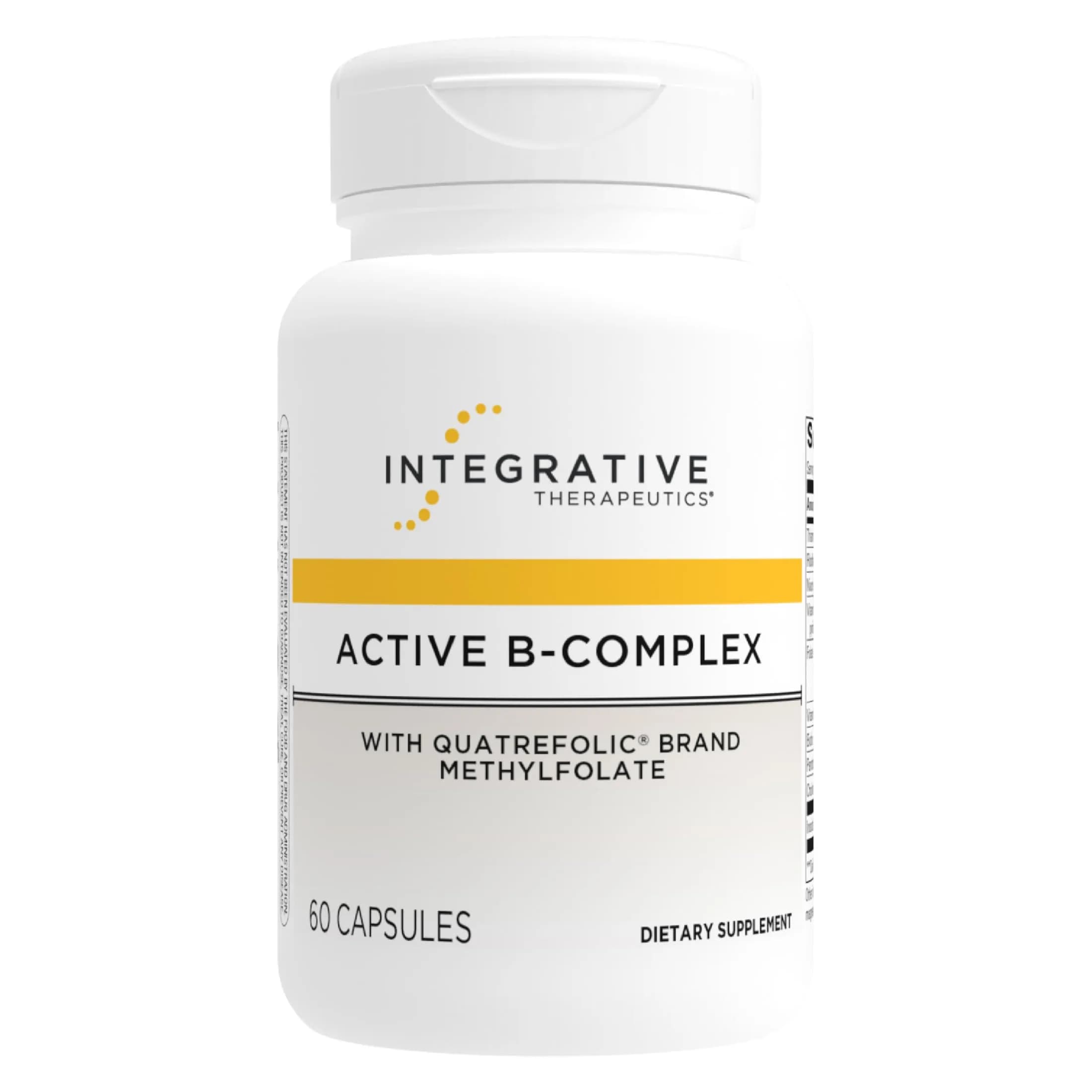 Integrative Therapeutics Active B-Complex with Methylfolate 60 Count | Cellular Energy & Immune Support