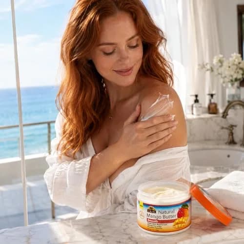 OKAY Pure Naturals Shea & Mango Body Butter 207ml (7 Fl Oz) | Deep Hydration for All Skin Types thumbnail 6