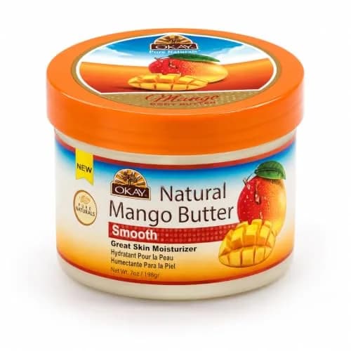 OKAY Pure Naturals Shea & Mango Body Butter 207ml (7 Fl Oz) | Deep Hydration for All Skin Types thumbnail 1