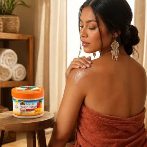 OKAY Pure Naturals Shea & Mango Body Butter 207ml (7 Fl Oz) | Deep Hydration for All Skin Types thumbnail 7
