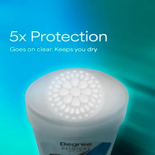 Degree Clinical Antiperspirant Deodorant Soft Solid 1.7 oz | 96-Hour Sweat & Odor Protection thumbnail 3