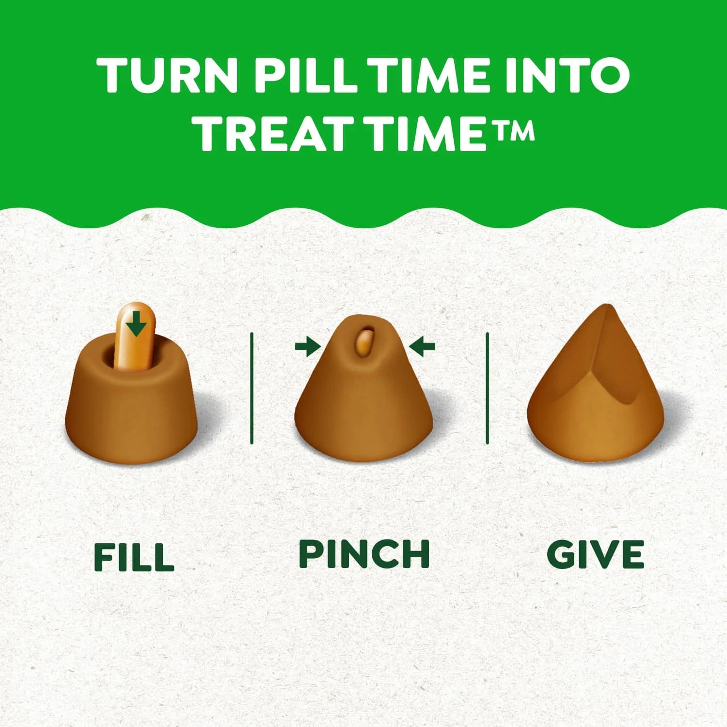 Greenies Pill Pockets Peanut Butter Large Size Dog Treats 180 Count (7.9 oz x 6) | Vet-Recommended Medicine Masking - view 2