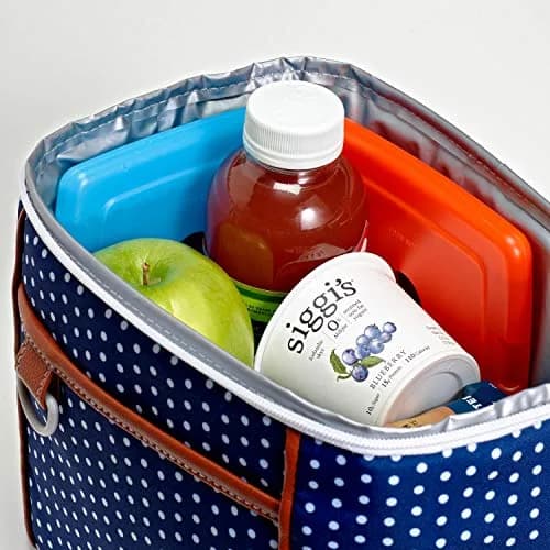 Fit & Fresh 4 Pack Ice Chest Slim Ice Packs | Quick Freeze Space Saving Reusable Ice Packs for Lunch Boxes & Coolers, Multi Colored thumbnail 5