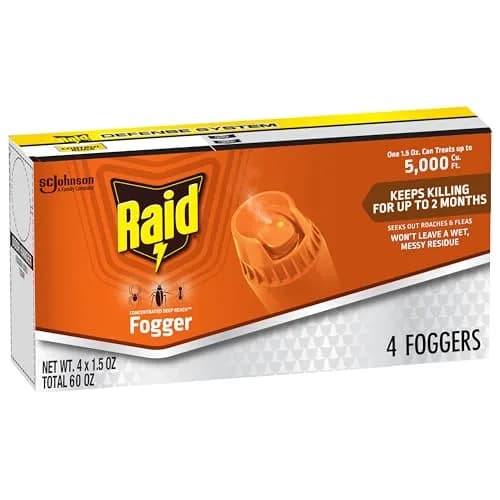 Raid Deep Reach Pest Killer & Roach Fogger 1.5 fl oz | Indoor Roach & Flea Control, Residual Action for Up to 2 Months thumbnail 1