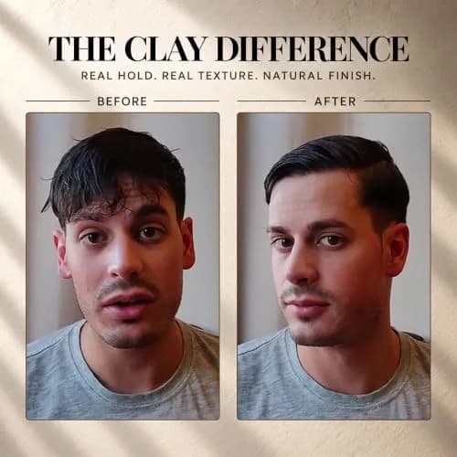 Pete & Pedro Hair Styling Clay 2 oz | Medium Hold, Low Shine, Matte Finish for Men thumbnail 7