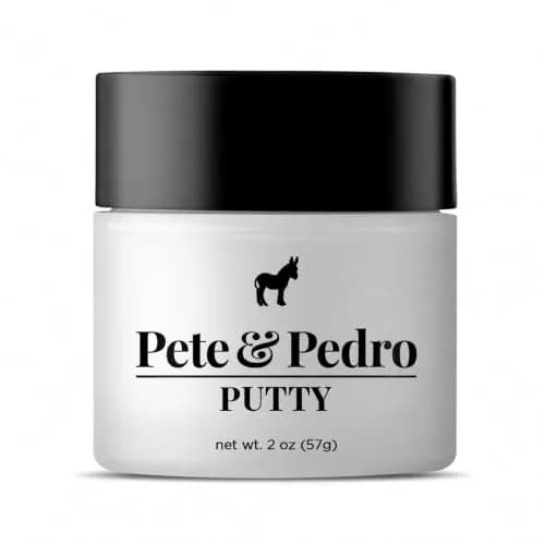 Pete & Pedro Hair Putty Strong Hold, Low Shine, Matte Finish Hair Clay 2 oz | Water-Based, Paraben-Free Styling Aid thumbnail 1