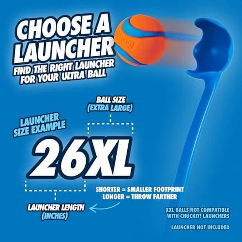 Chuckit! Ultra Ball Dog Toy XL 3.5-in (8.9cm) — Durable Rubber, High Bounce, Floats thumbnail 8