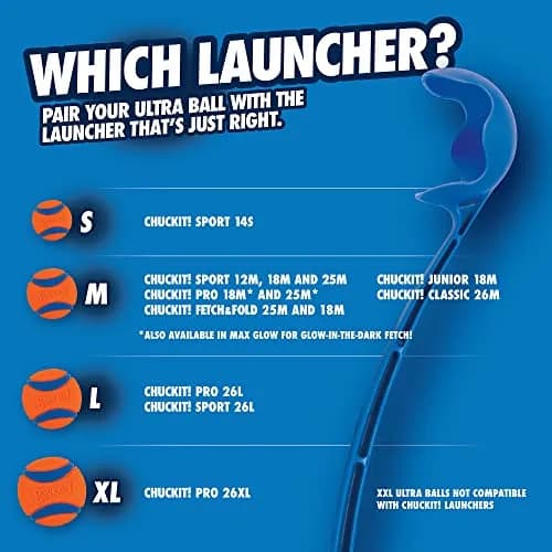 Chuckit! Ultra Ball Dog Toy XXL (10.2cm / 4in) | High Bounce, Floats, Durable Rubber for Large Dogs thumbnail 6